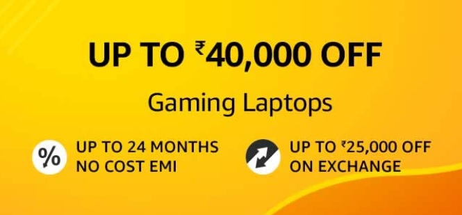 India Desire : Amazon Laptop Offer: Get Upto Rs 4000 Off On Gaming Laptops + Extra 10% Off With ICICI Bank Credit Cards